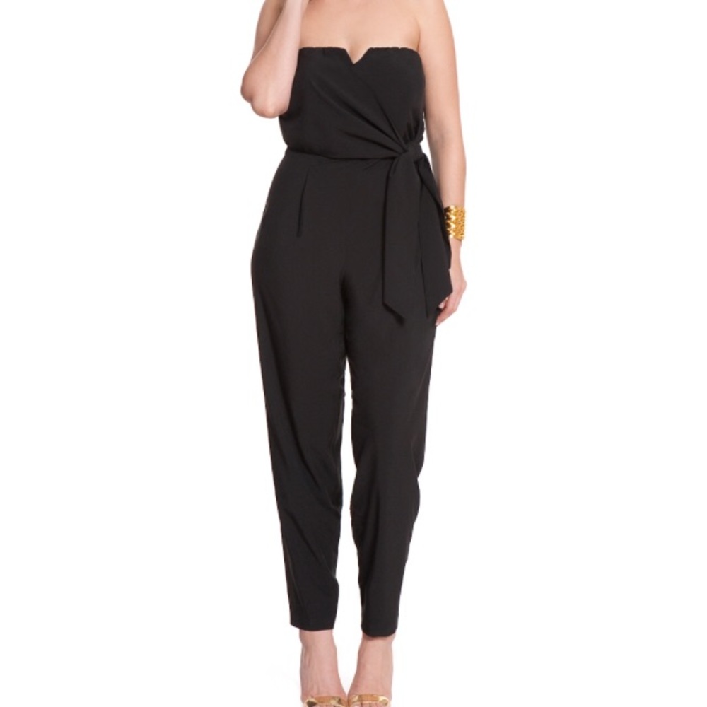 Eloquii Studio Sweetheart Neckline Jumpsuit