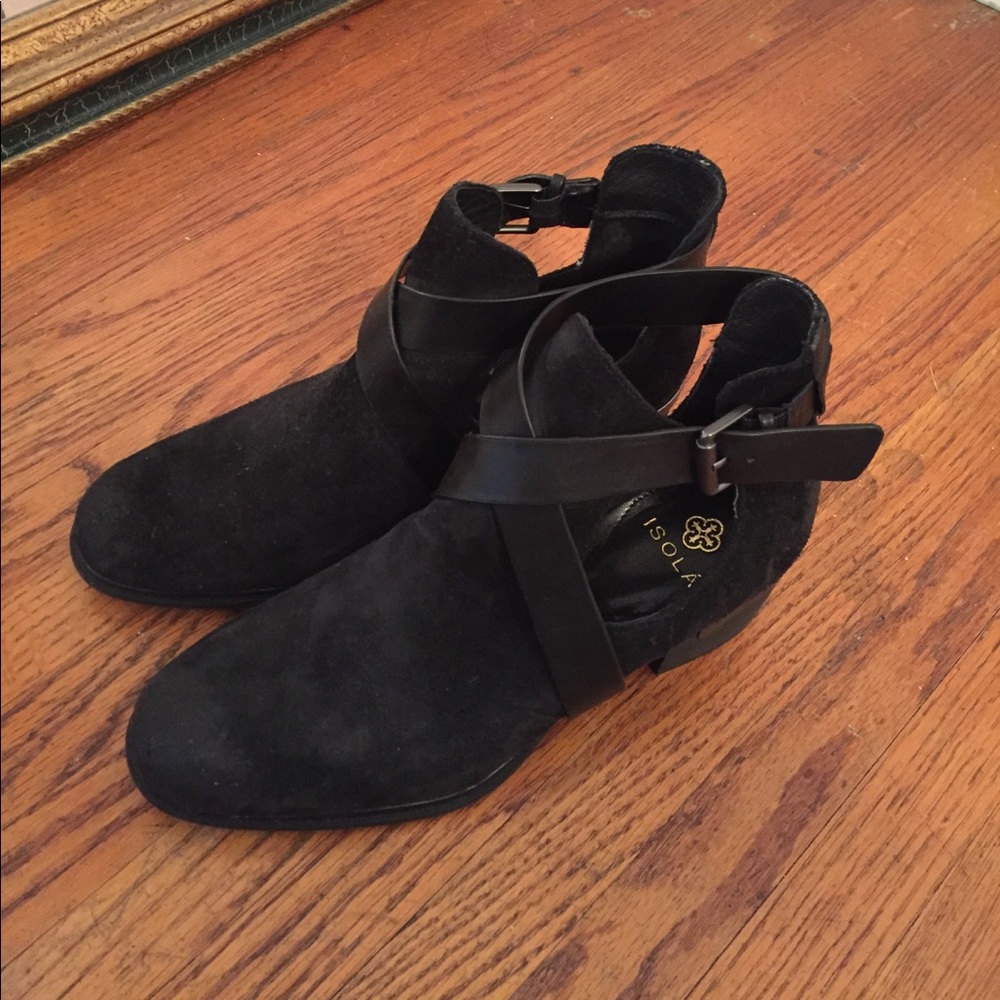 Isola Suede Booties