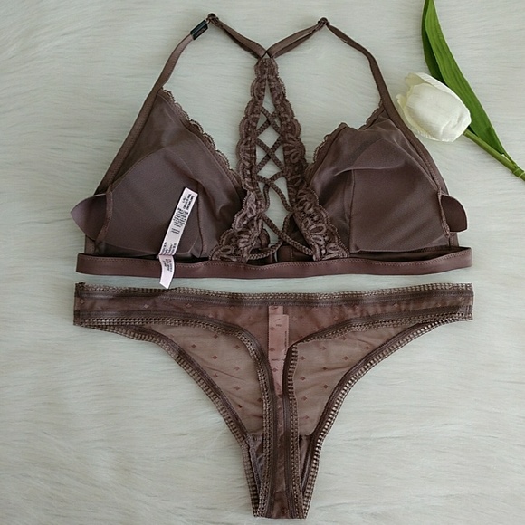 SET🌼Size L VICTORIA'S SECRET BRALETTE & PANTY L - Picture 5 of 5