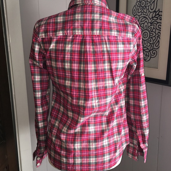 Vineyard Vines Cotton Cashmere Plaid Popover 00 - Picture 2 of 7