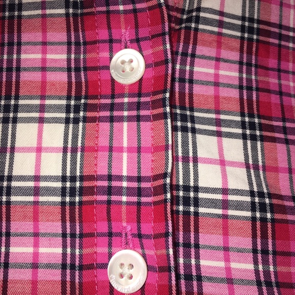 Vineyard Vines Cotton Cashmere Plaid Popover 00 - Picture 4 of 7