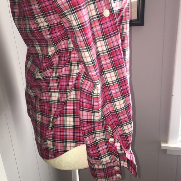 Vineyard Vines Cotton Cashmere Plaid Popover 00 - Picture 5 of 7