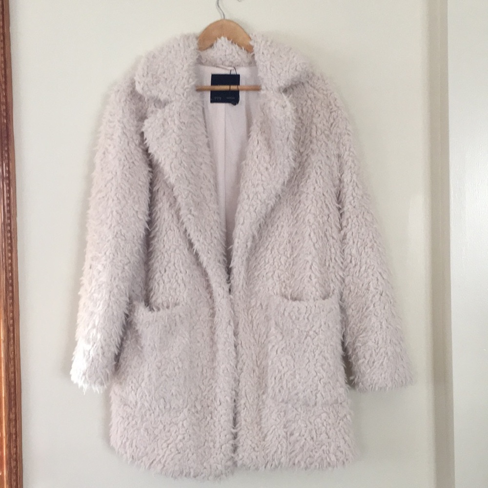 Oversized Shearling Jacket (super soft)
