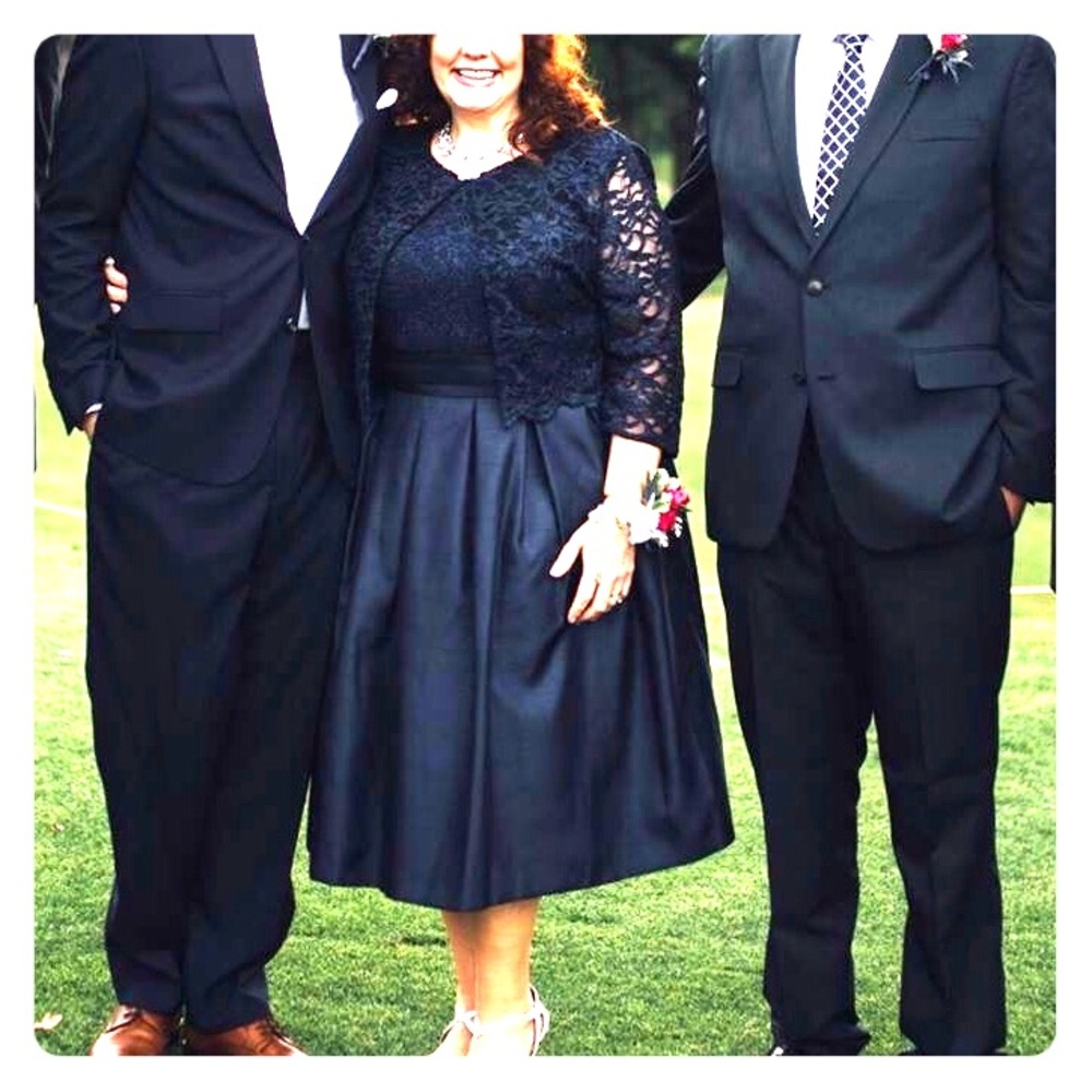 Mothers dress for weddings… Navy, from Dillards