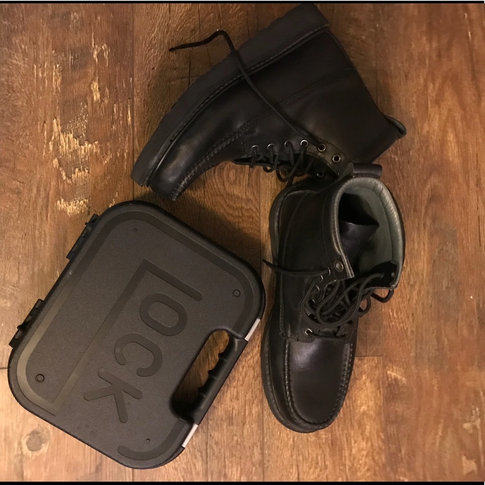 Men’s Die Hard Black Boots 10 1/2 D