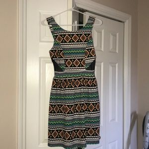Patterned dress