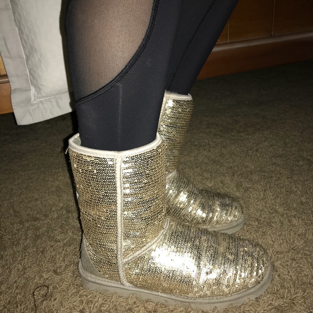 Sparkly Uggs Size 8