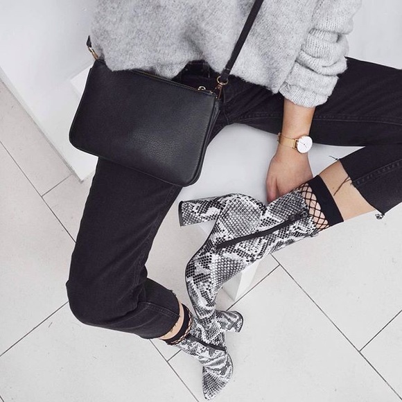 snakeskin boots public desire