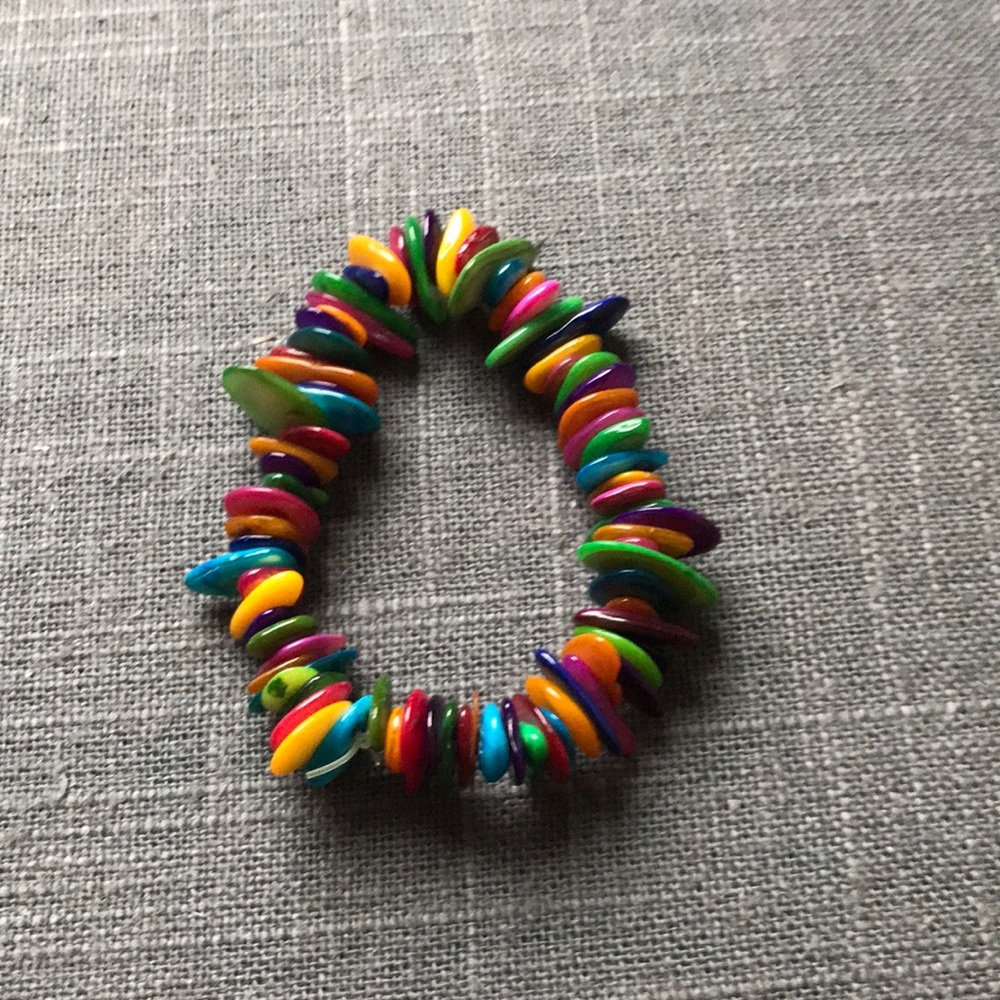 Multicolor stretch bracelet