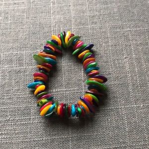 Multicolor stretch bracelet