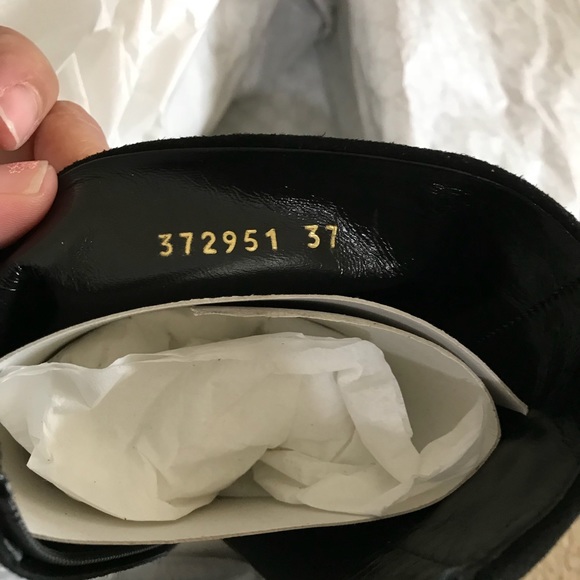 Not For Sale. NWT! Authentic Suede Gucci Bootie. - Picture 4 of 8
