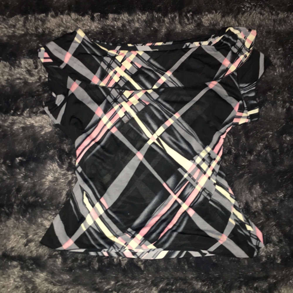 Overlapped Neck Blouse ⚡️⚡️ size L