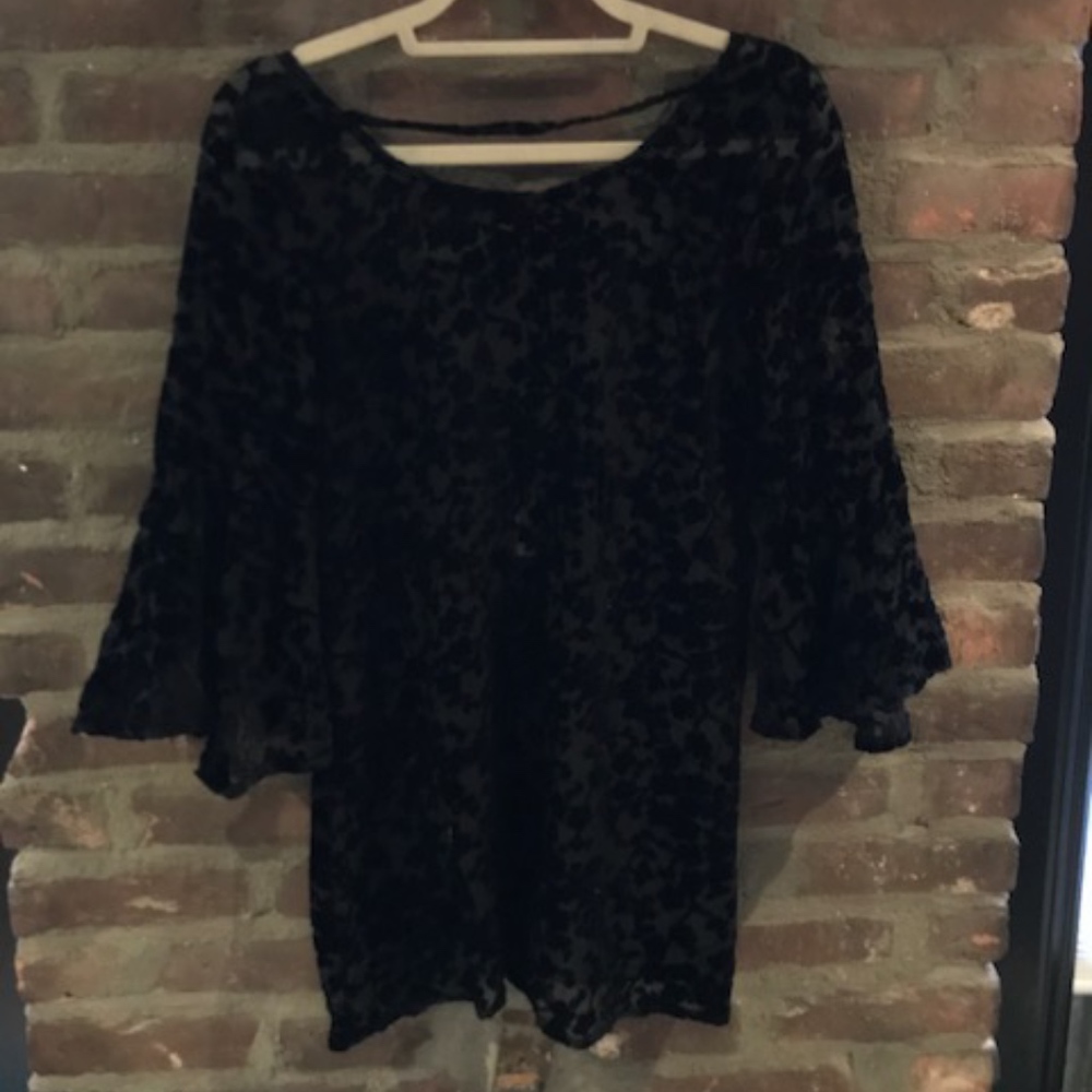 Velvet Black Tunic Top from Free People