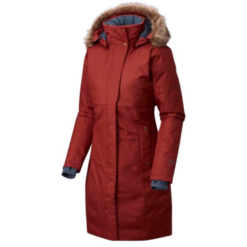 Columbia Apres Arson Long Down Jacket - Plus Size