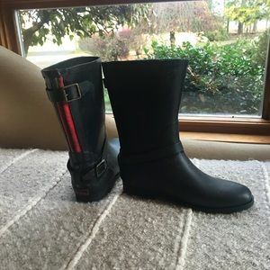 Boden Biker Rain Boots