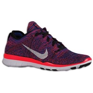 VIVID PURPLE NIKE FREE FLYKNIT TR