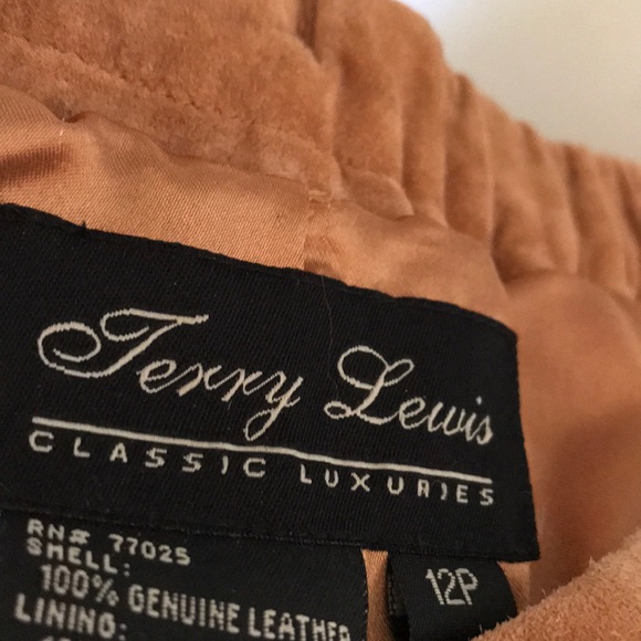 Beige suede pants - Picture 2 of 2