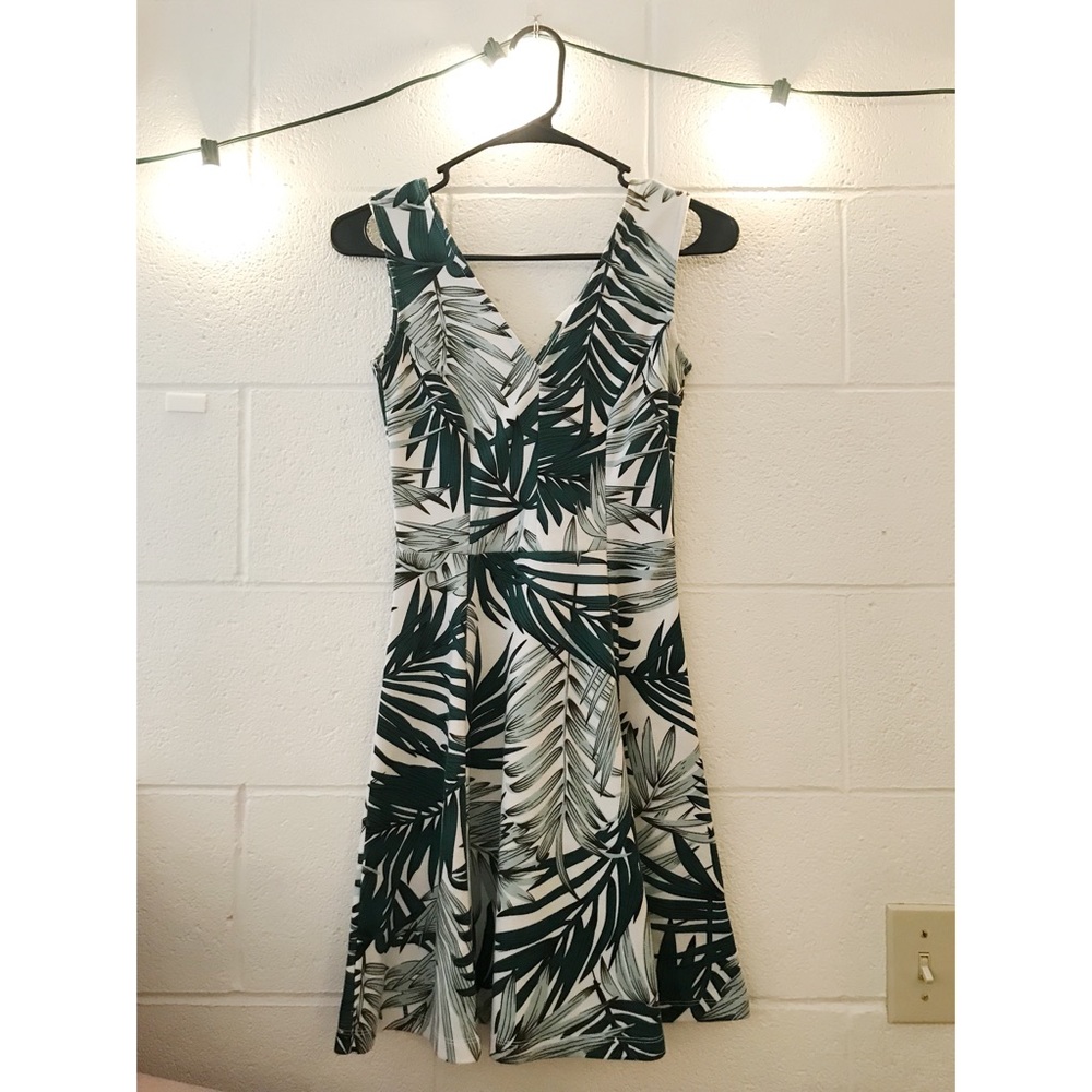 H&M fit and flare dress