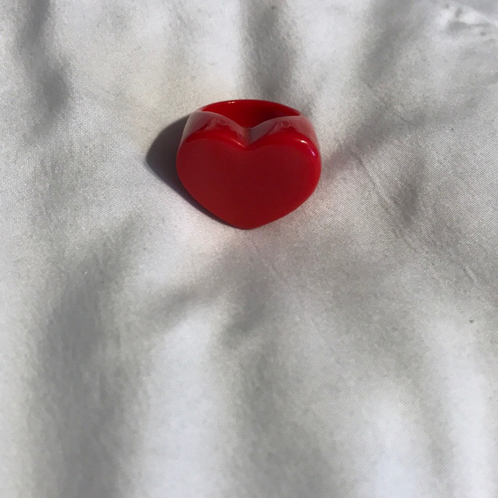 Red Heart Ring