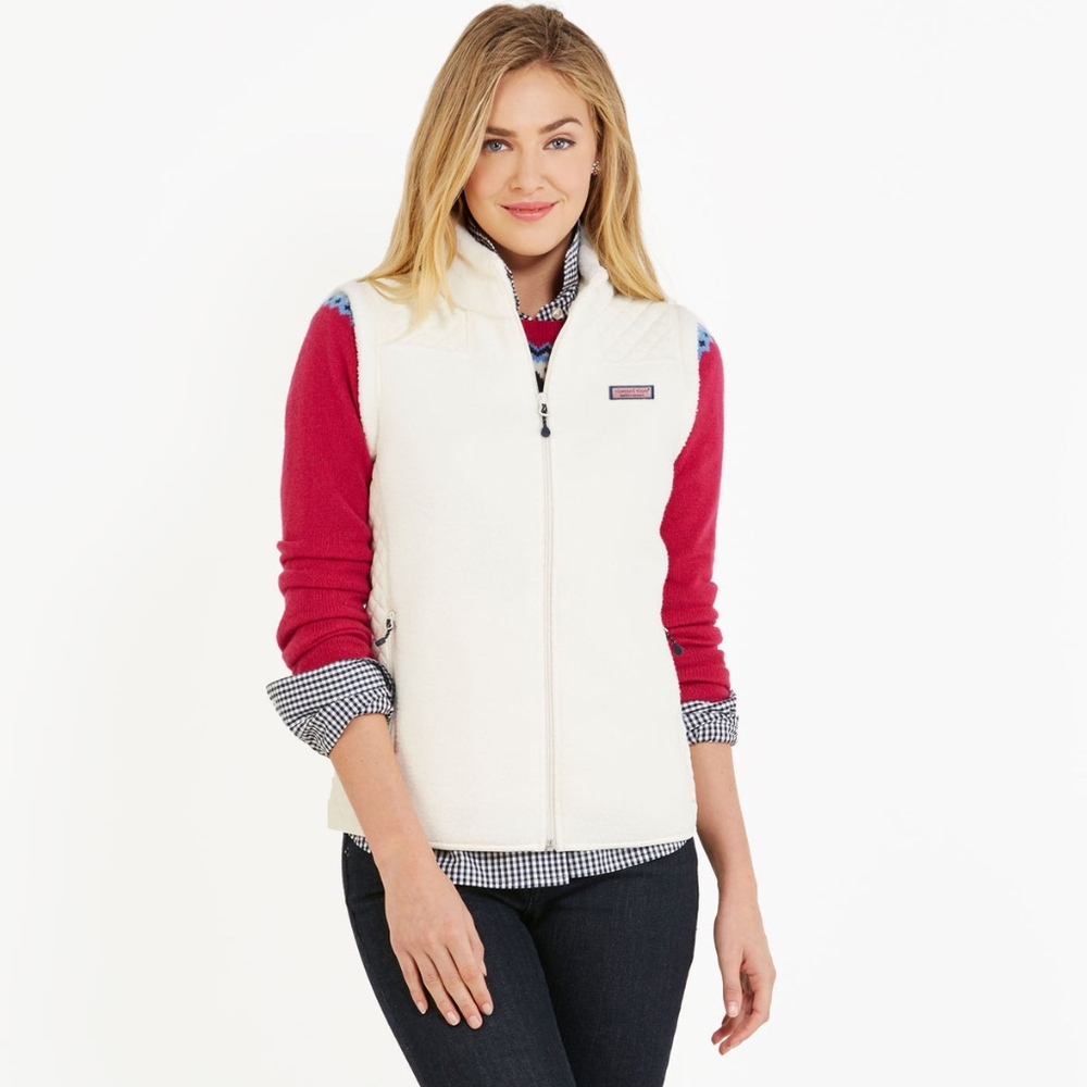 Vineyard Vines White Westerly Vest