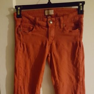 Womens Paige orange pants size 26