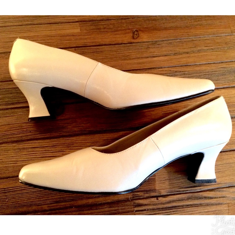 Blushe by Spiegel Taupe Block Heels