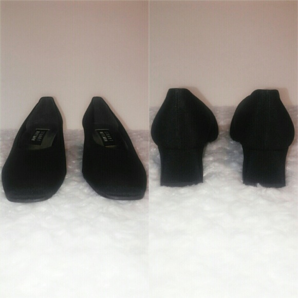 Stuart Weitzman Black Suede Marymid Pumps 7 1/2New - Picture 4 of 7
