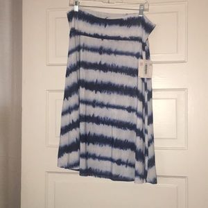 LuLaRoe Azure Skirt 2X