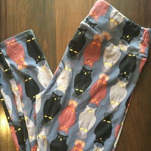 TC  Lularoe Owl Leggings