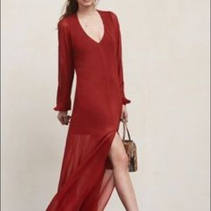 Reformation Sand Dress in Pompeii