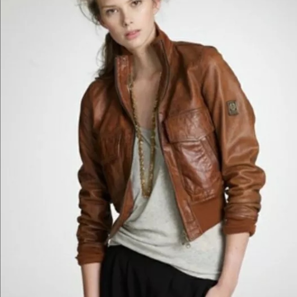 Belstaff Leather Jacket size 40