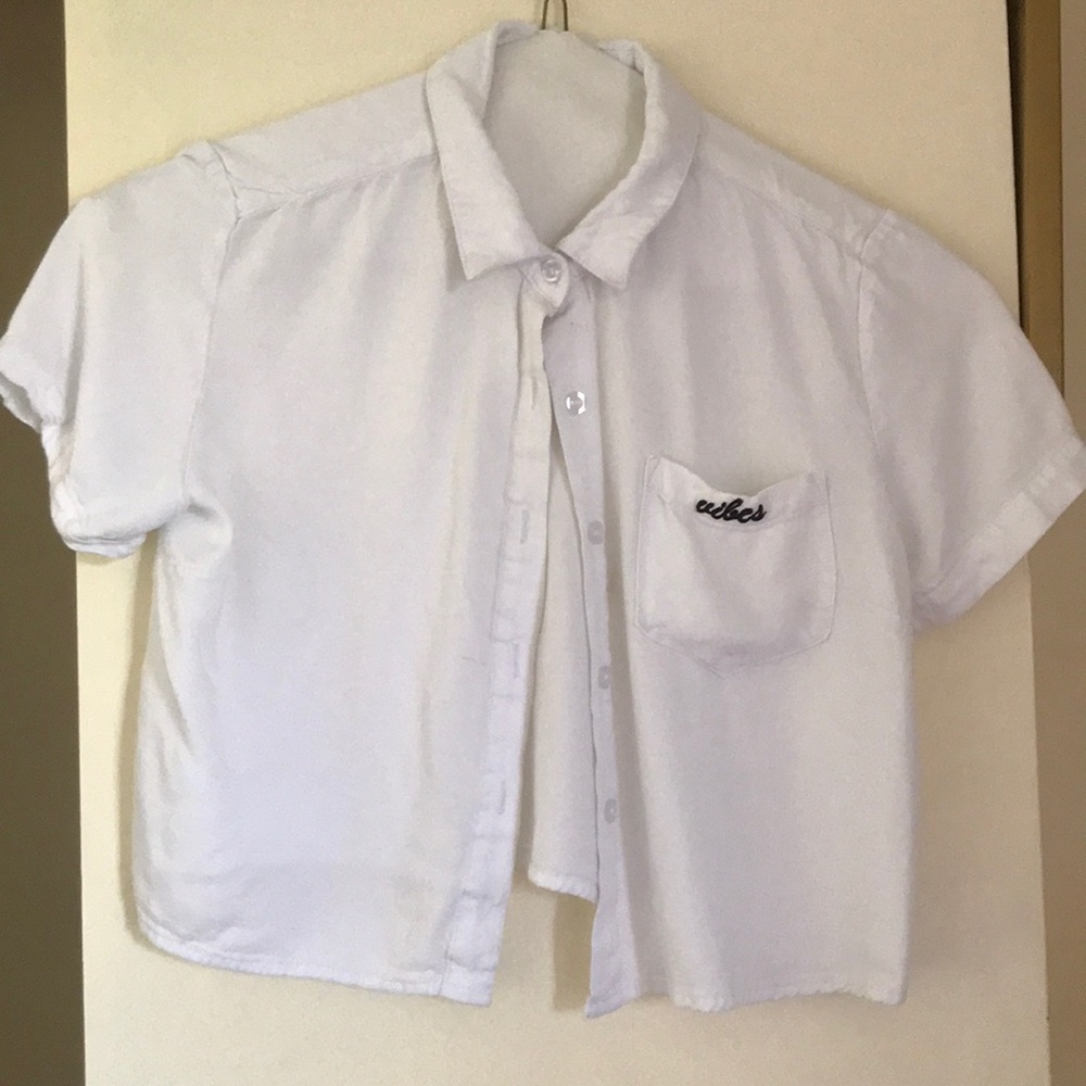 Vibes crop top size xs