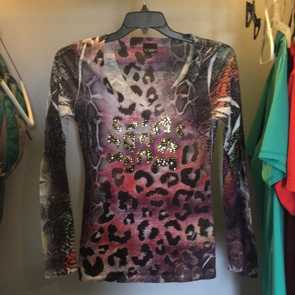 Multicolor Long sleeve shirt - Picture 1 of 7
