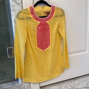Tory Burch caftan shirt