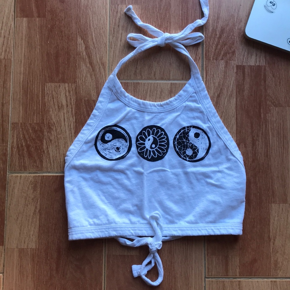 Yin Yang Halter top size xs