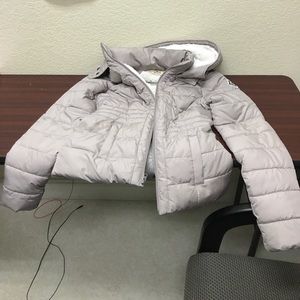 Hollister Outerwear Fur Lined Hooded Puffer