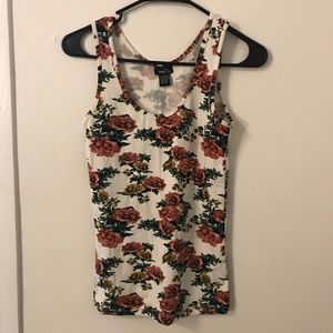 Lovely floral tank top