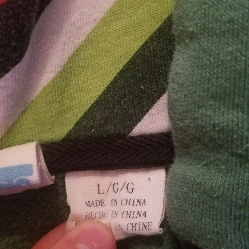 Green Roxy hoodie - Picture 3 of 3