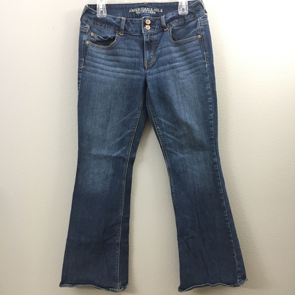 American Eagle jeans size 10 short Artist Stretch
