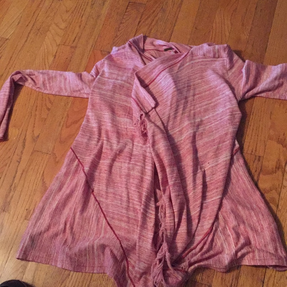 Red / white Free people wrap Caridi