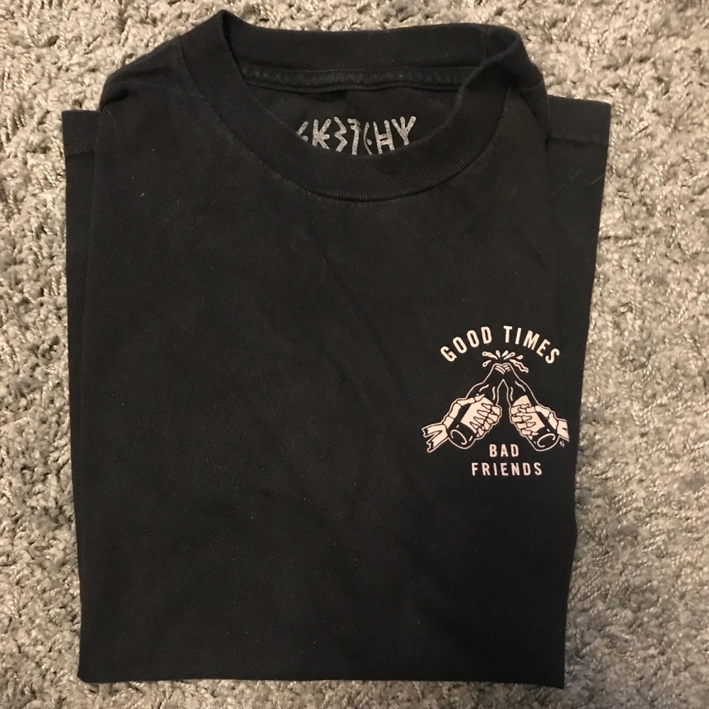 Sketchy Tank tee