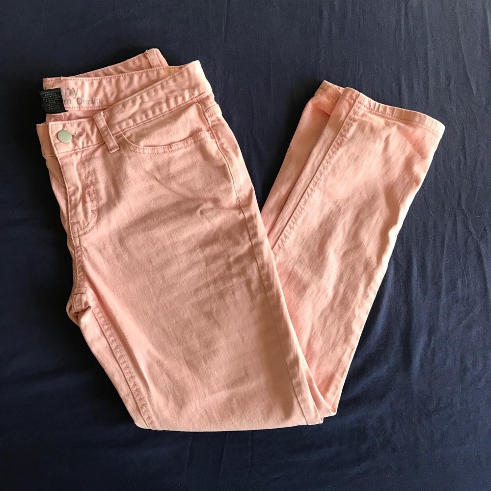 Pastel Pink Skinny Jeans