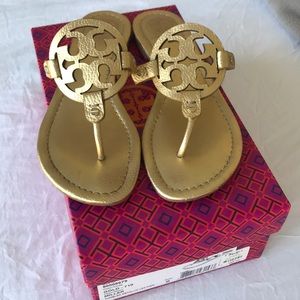 Like new Tory Burch “ Miller” sandals.
