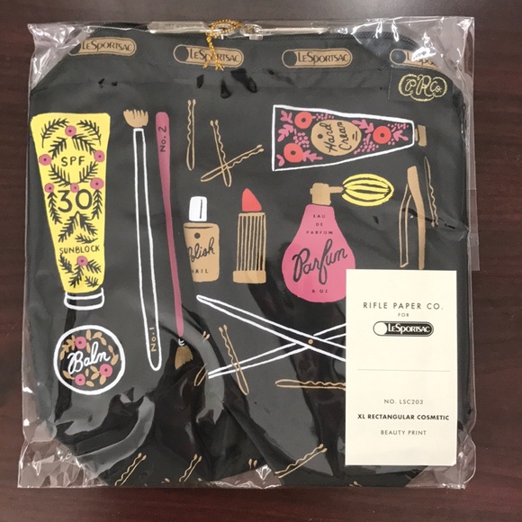 Rifle Paper Bags Nwt Rifle Paper Co X Lesportsac Xl