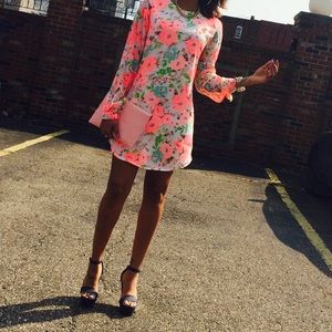 Floral Shirt Dress