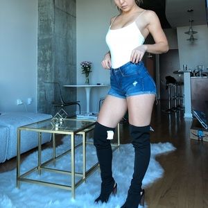 Beautiful white bodysuit from Naked Wardrobe