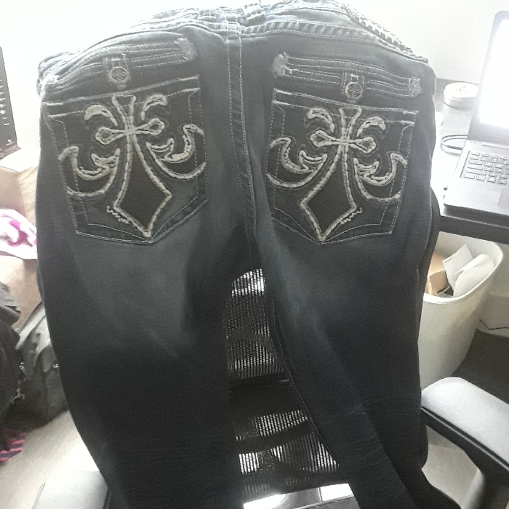 Affliction blue jeans