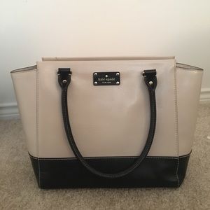 Kate Spade two-tone tote bag