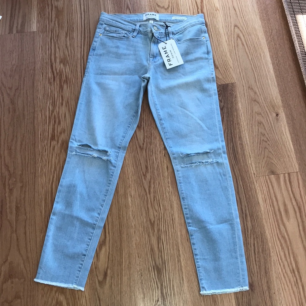 NWT Frame Denim Le skinny de Jeanne - Picture 1 of 8