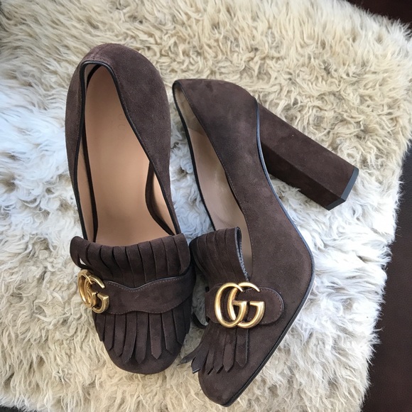 Gucci Shoes - Sold! 🎀2 x HP🎀Gucci Marmont pumps